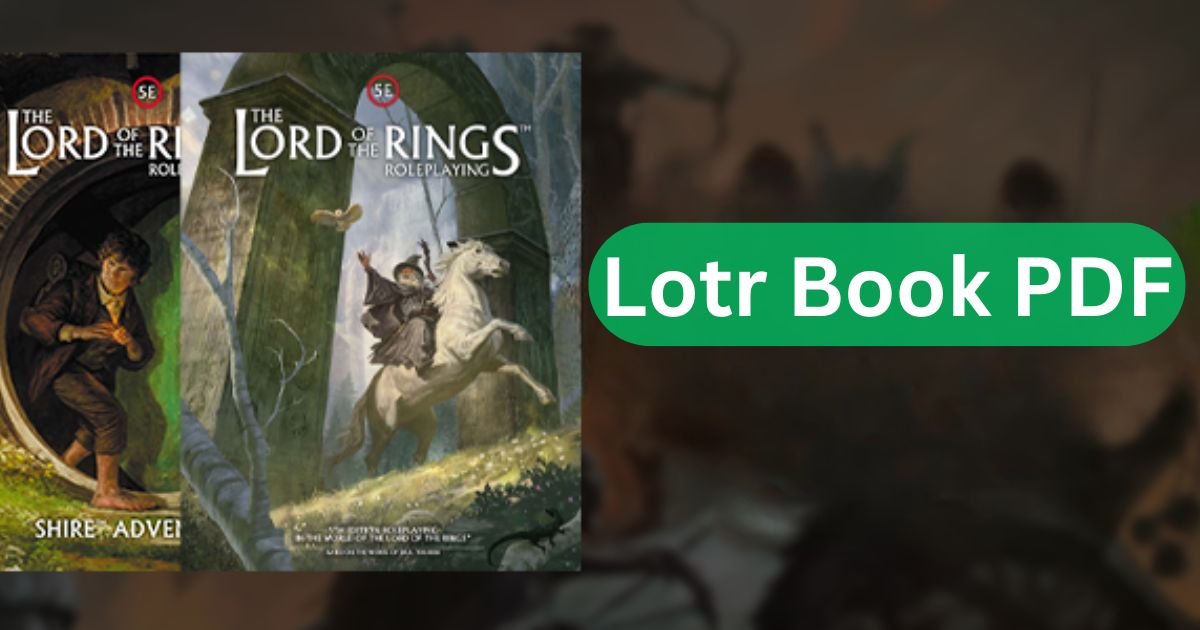 Lotr Book PDF